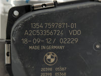 2010-2017 Bmw 535i Throttle Body P/N:7597871 1354 7597871 Fits Fits 2010 2011 2012 2013 2014 2015 2016 2017 2018 2019 OEM Us