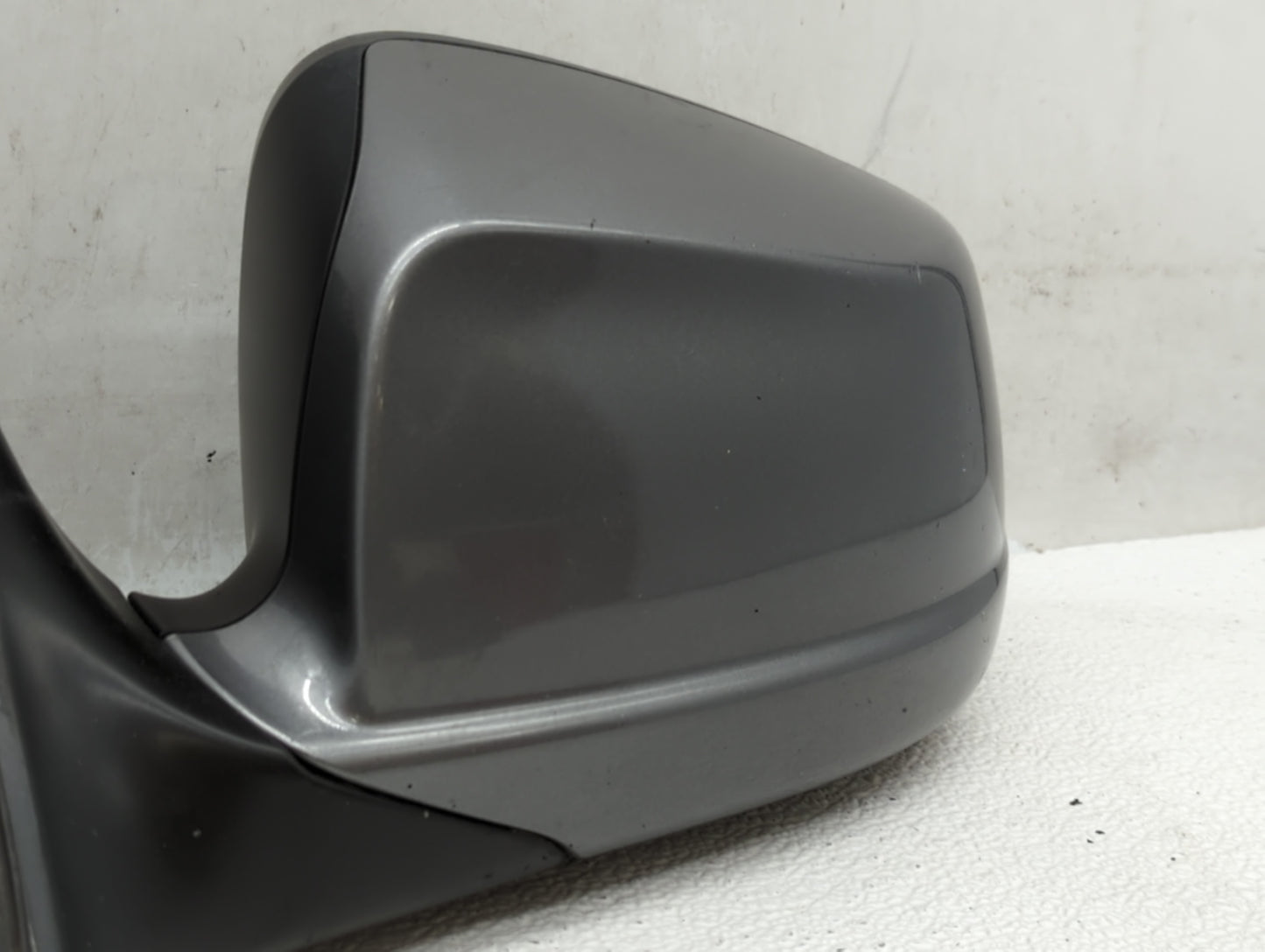 2011-2012 Bmw 535i Driver Left Side View Manual Door Mirror Grey - Oemusedautoparts1.com