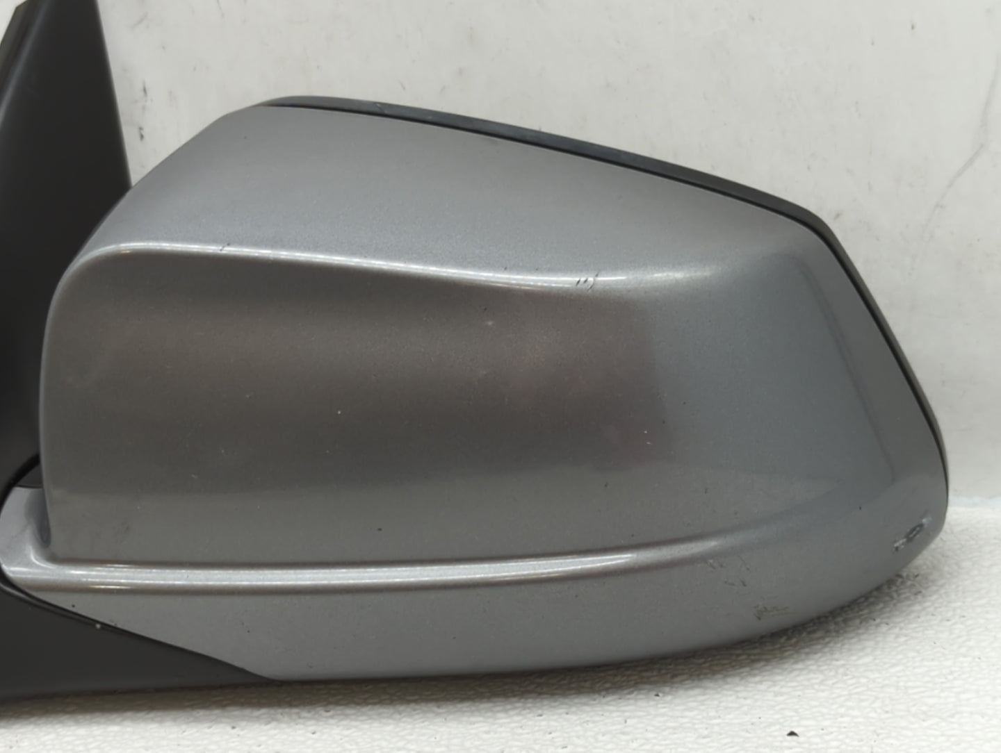2011-2012 Bmw 535i Driver Left Side View Manual Door Mirror Grey - Oemusedautoparts1.com