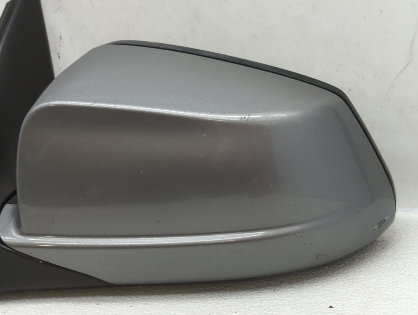2011-2012 Bmw 535i Driver Left Side View Manual Door Mirror Grey - Oemusedautoparts1.com