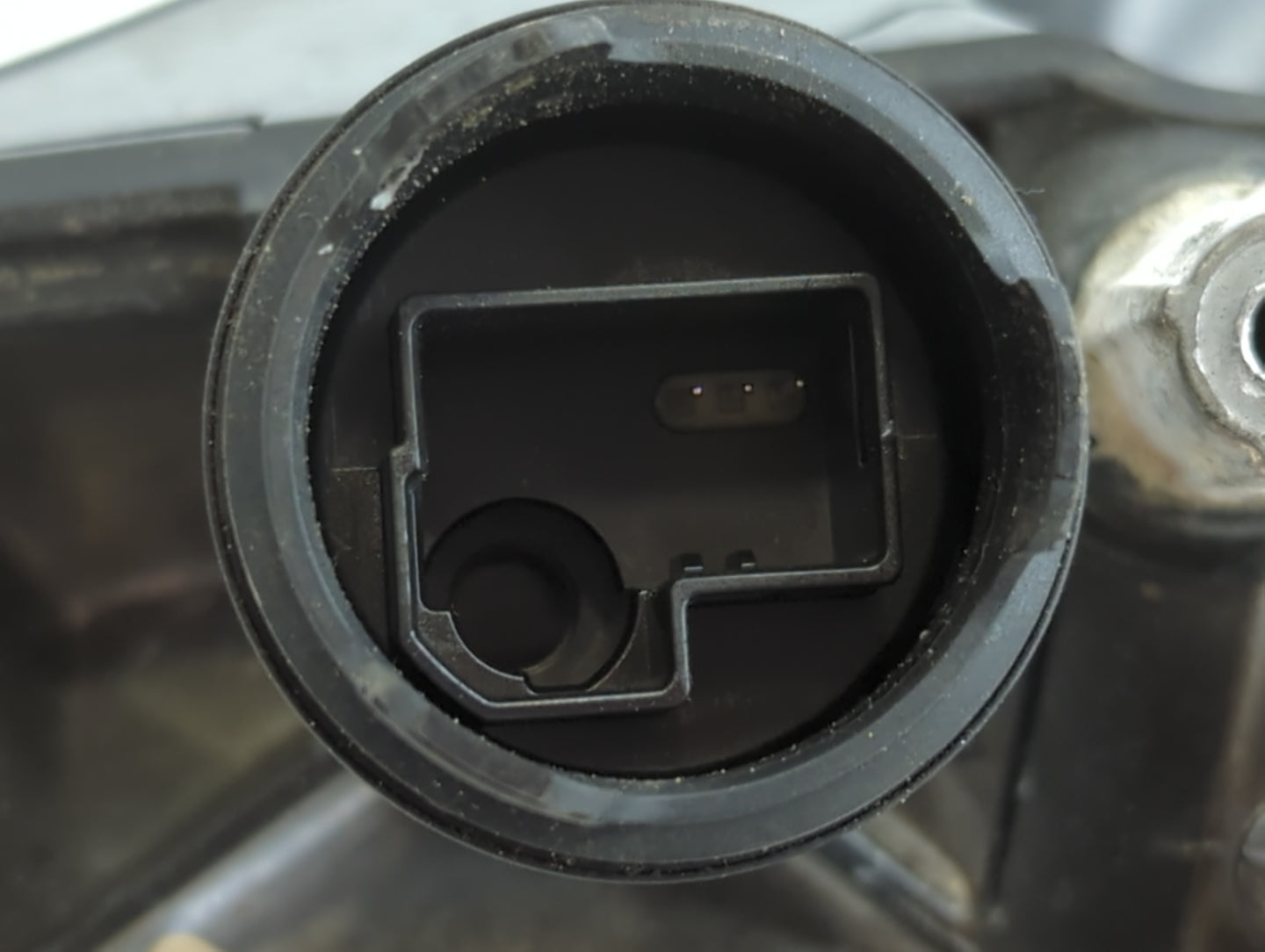 2011-2012 Bmw 535i Driver Left Side View Manual Door Mirror Grey - Oemusedautoparts1.com