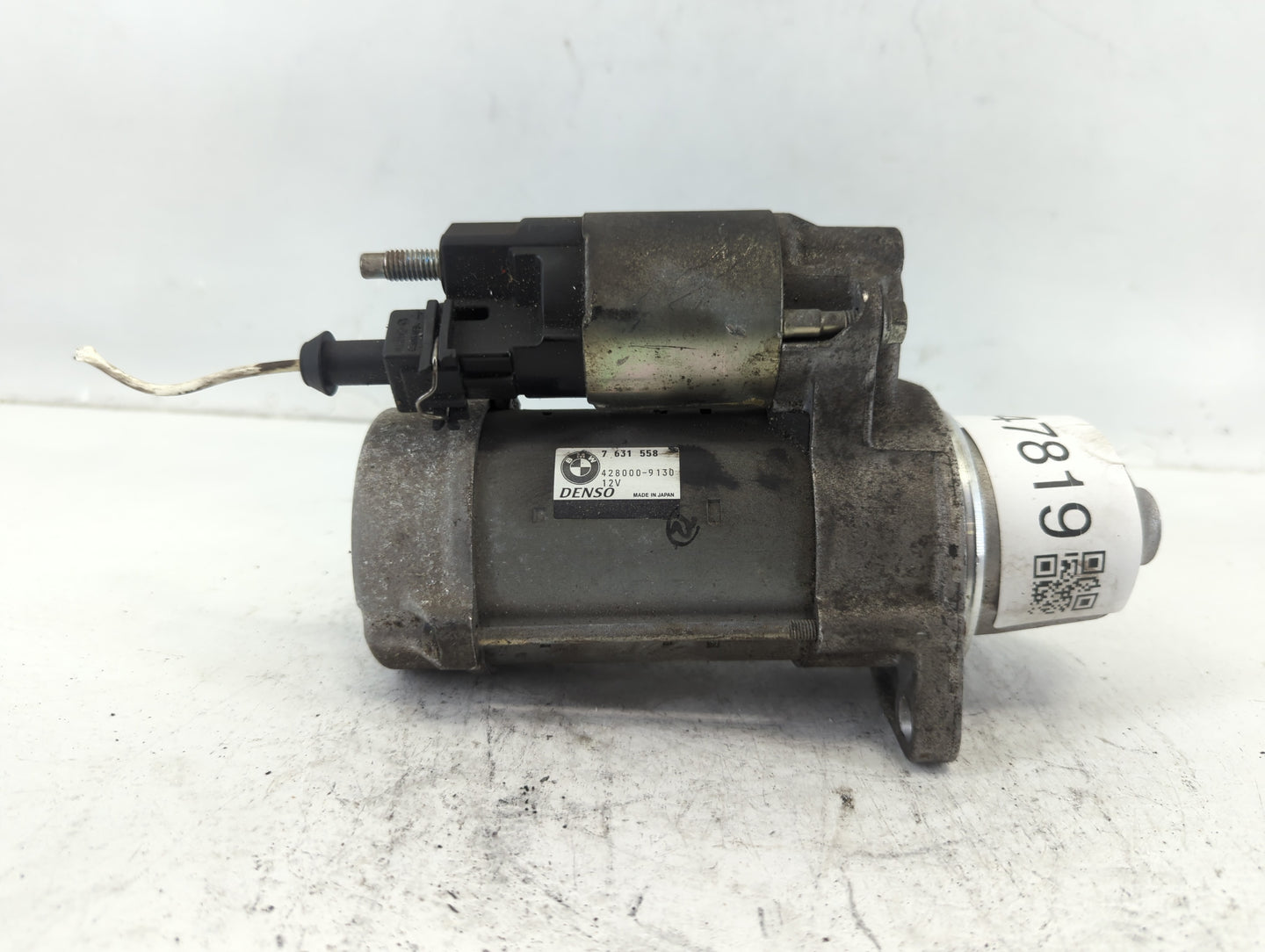 2011-2016 Bmw 535i Car Starter Motor Solenoid OEM P/N:428000-9130 Fits Fits 2011 2012 2013 2014 2015 2016 2017 2018 OEM Used