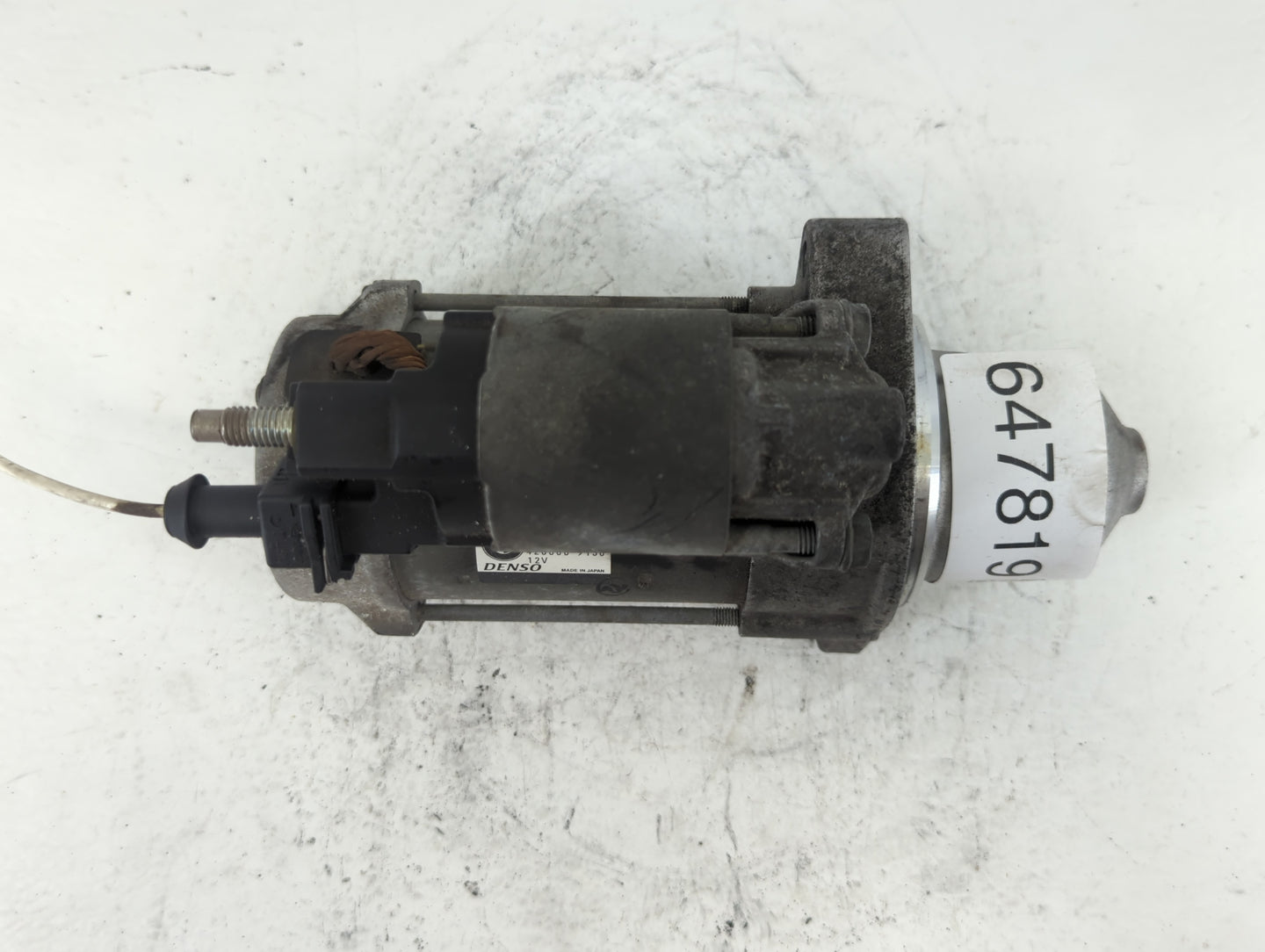 2011-2016 Bmw 535i Car Starter Motor Solenoid OEM P/N:428000-9130 Fits Fits 2011 2012 2013 2014 2015 2016 2017 2018 OEM Used