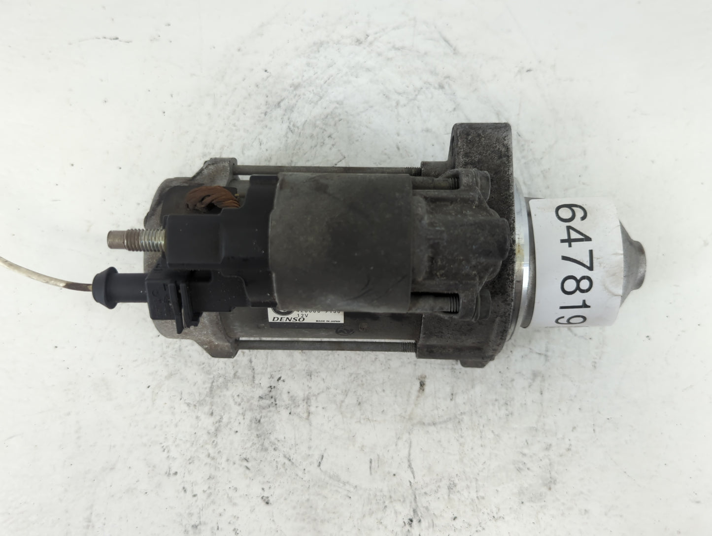 2011-2016 Bmw 535i Car Starter Motor Solenoid OEM P/N:428000-9130 Fits Fits 2011 2012 2013 2014 2015 2016 2017 2018 OEM Used