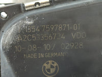 2010-2017 Bmw 535i Throttle Body P/N:1354 7597871-01 Fits Fits 2010 2011 2012 2013 2014 2015 2016 2017 2018 2019 2020 OEM Us