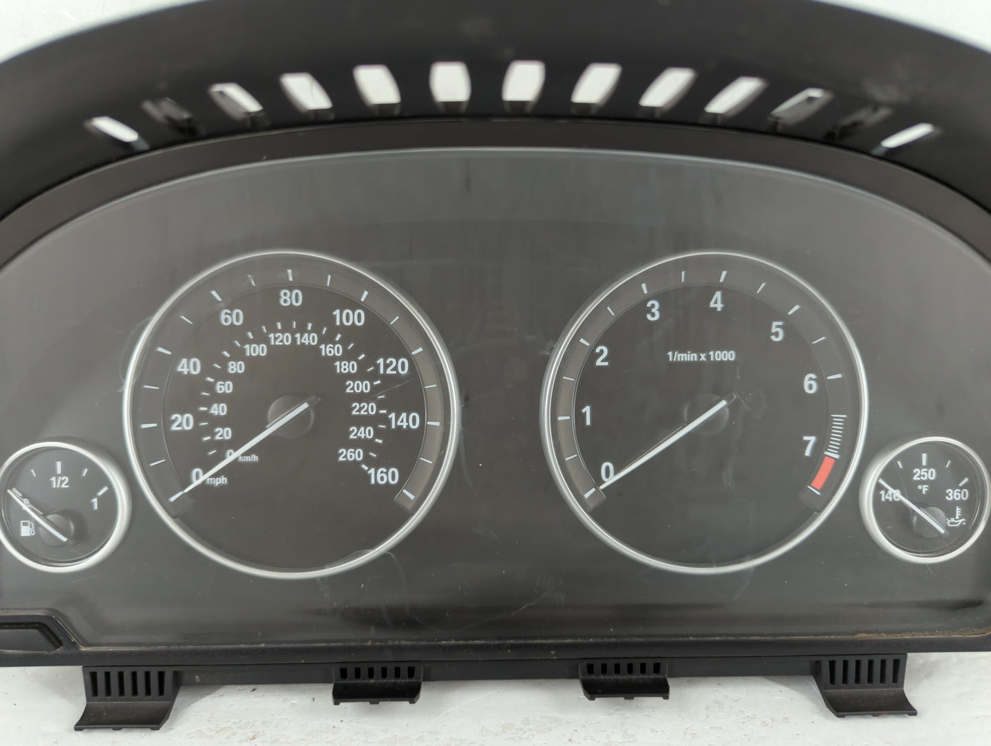 2011 Bmw 535i Instrument Cluster Speedometer Gauges P/N:9249343-01 2119945-06 Fits OEM Used Auto Parts - Oemusedautoparts1.c
