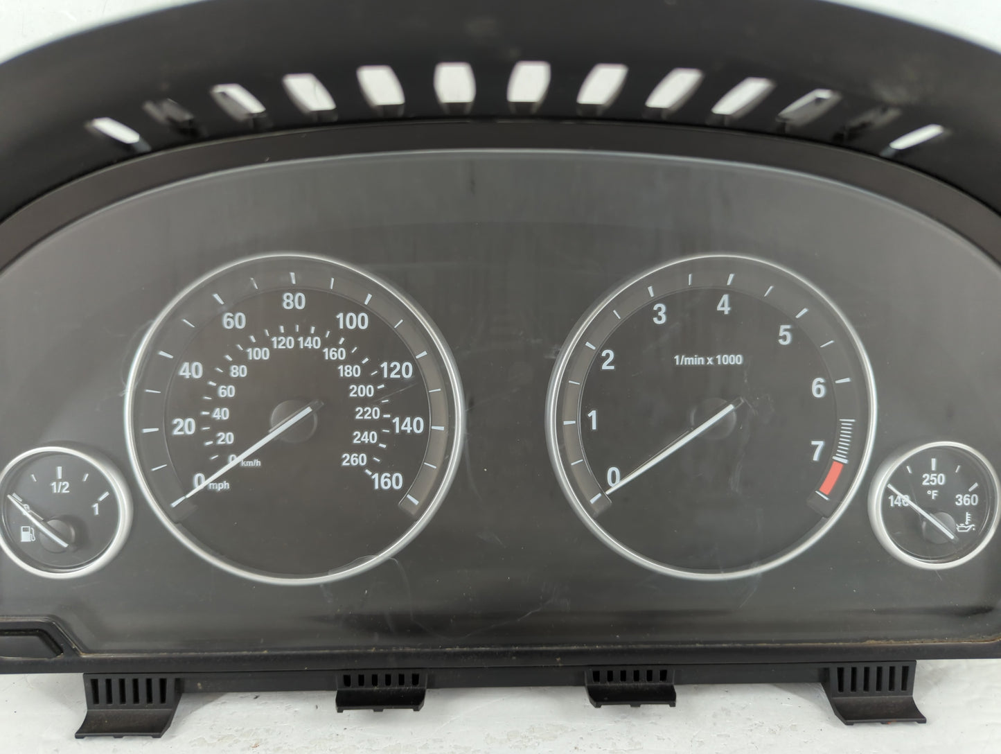 2011 Bmw 535i Instrument Cluster Speedometer Gauges P/N:9249343-01 2119945-06 Fits OEM Used Auto Parts - Oemusedautoparts1.c