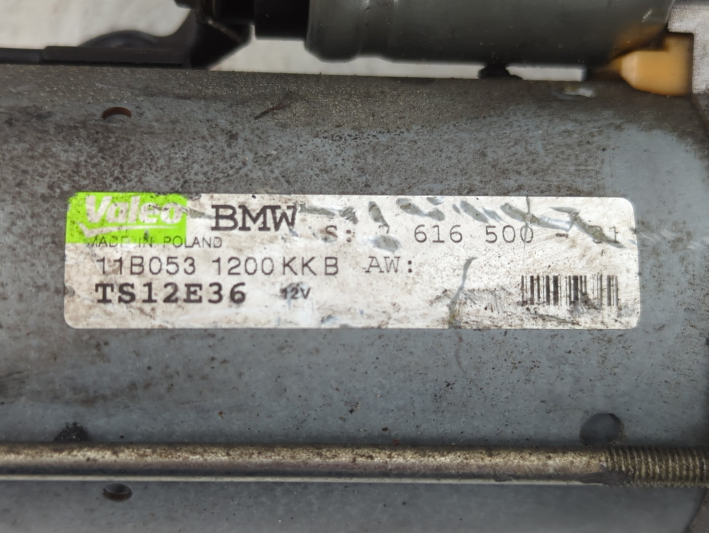 2011-2016 Bmw 535i Car Starter Motor Solenoid OEM P/N:TS12E36 8612576 01 Fits Fits 2011 2012 2013 2014 2015 2016 2017 2018 O