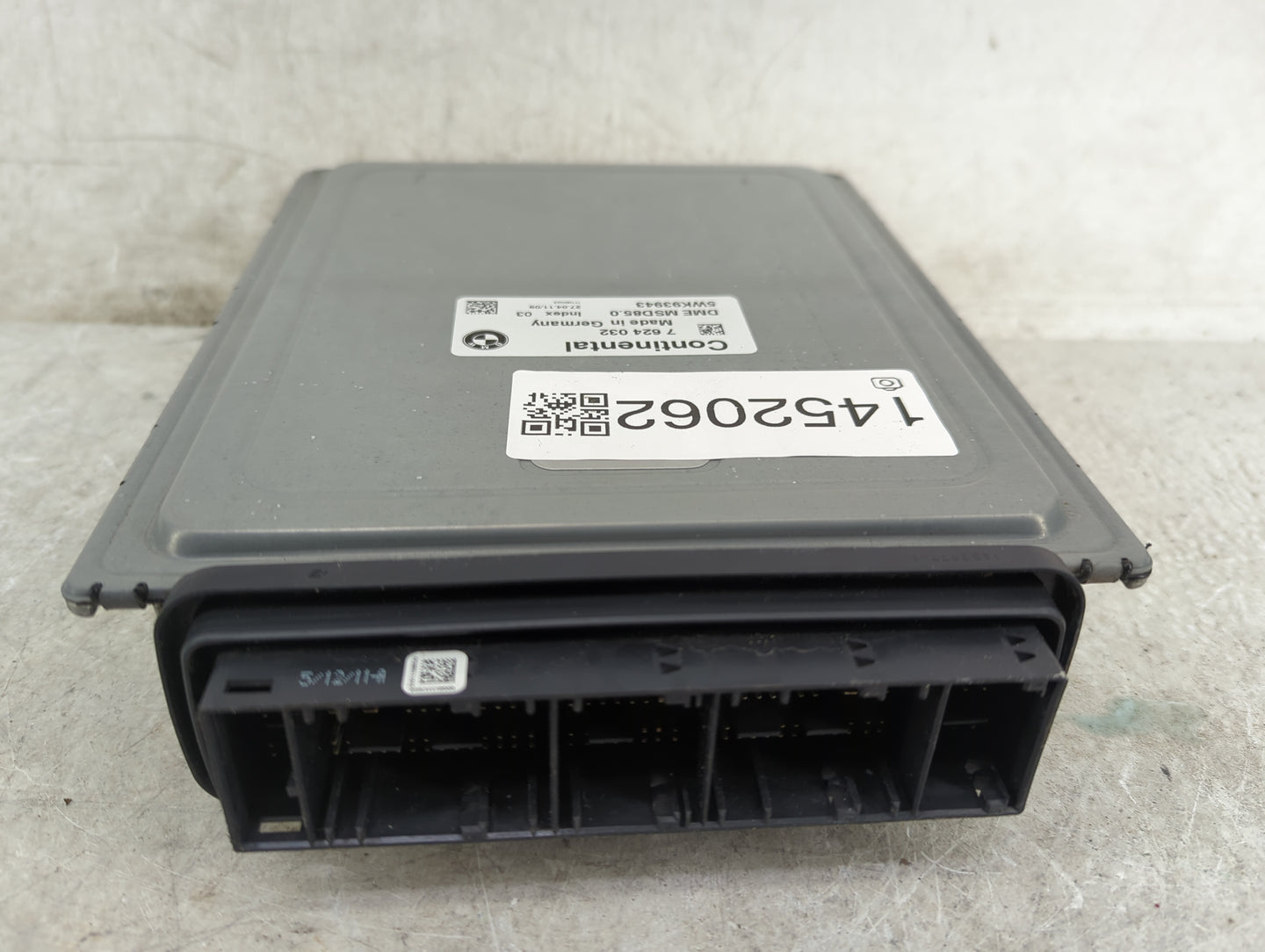 2010-2013 Bmw 550i PCM Engine Control Computer ECU ECM PCU OEM P/N:7624032 5WK93943 Fits Fits 2009 2010 2011 2012 2013 OEM U