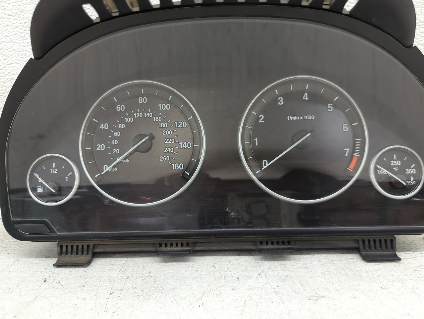 2011 Bmw 550i Instrument Cluster Speedometer Gauges P/N:9249342-01 2119947-06, 1000082933, 25811511 Miles:65K Fits OEM Used 
