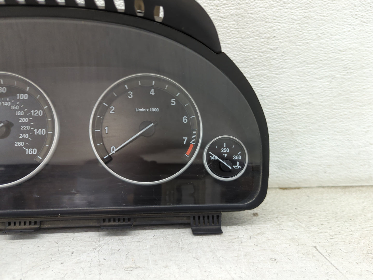 2011 Bmw 550i Instrument Cluster Speedometer Gauges P/N:9249342-01 2119947-06, 1000082933, 25811511 Miles:65K Fits OEM Used 