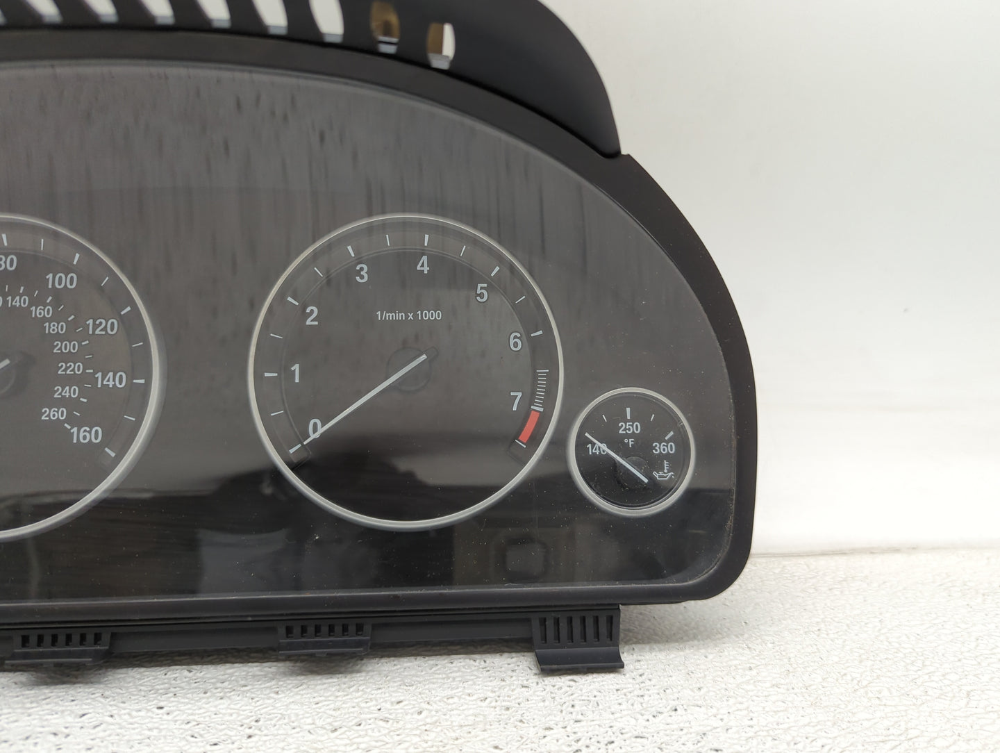 2011 Bmw 550i Instrument Cluster Speedometer Gauges P/N:2207050-04 9255587-01 Miles:156K Fits Fits 2010 OEM Used Auto Parts 