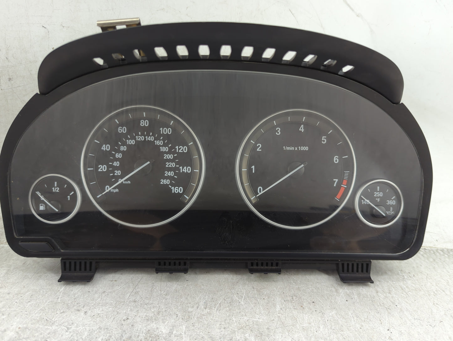 2011 Bmw 550i Instrument Cluster Speedometer Gauges Miles: Fits OEM Used Auto Parts - Oemusedautoparts1.com
