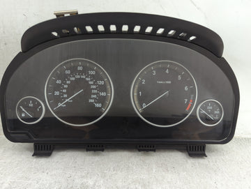 2011 Bmw 550i Instrument Cluster Speedometer Gauges Miles: Fits OEM Used Auto Parts - Oemusedautoparts1.com