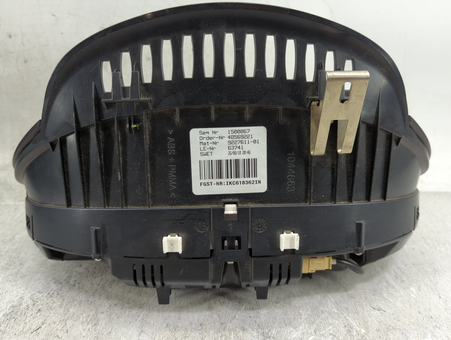 2011 Bmw 550i Instrument Cluster Speedometer Gauges Miles: Fits OEM Used Auto Parts - Oemusedautoparts1.com