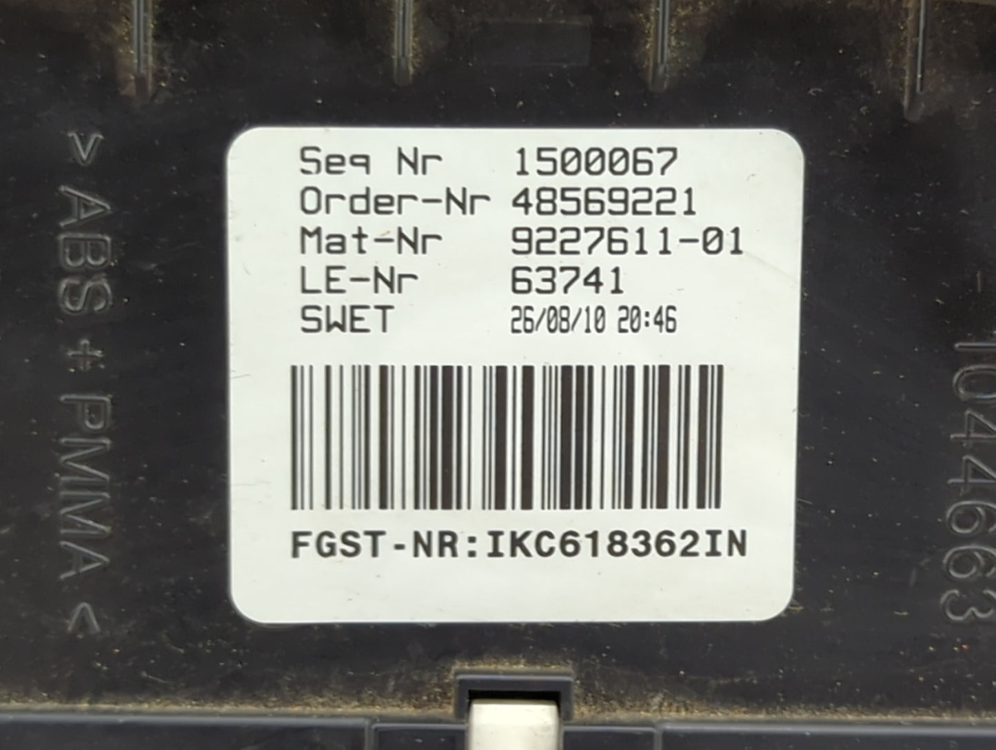 2011 Bmw 550i Instrument Cluster Speedometer Gauges Miles: Fits OEM Used Auto Parts - Oemusedautoparts1.com