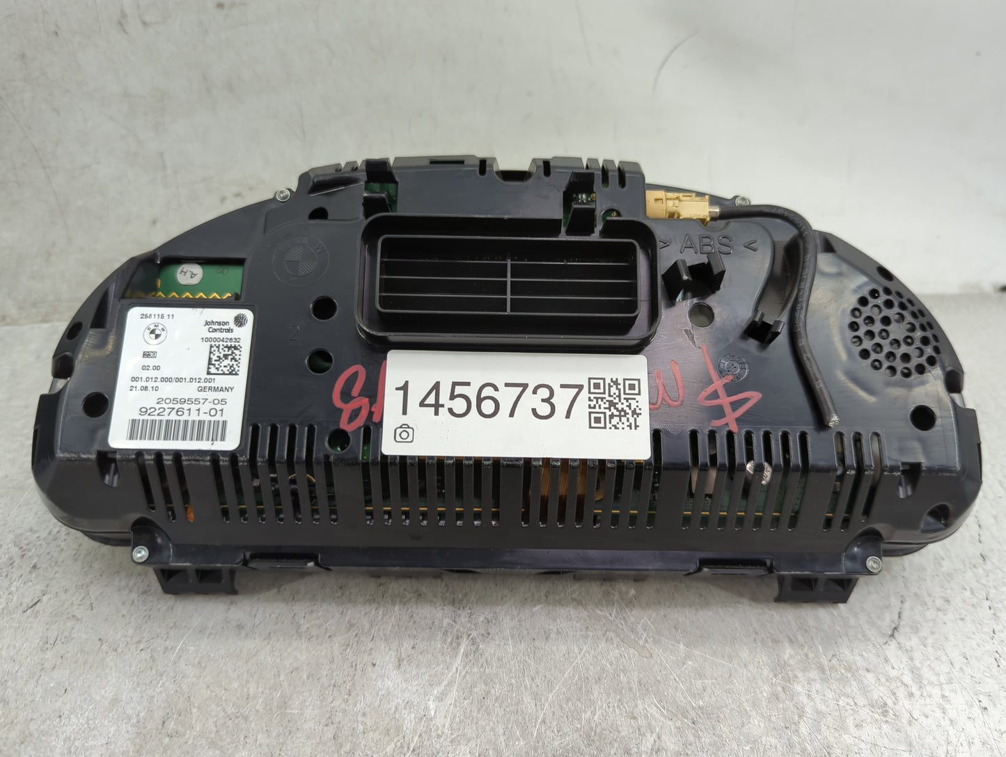 2011 Bmw 550i Instrument Cluster Speedometer Gauges Miles: Fits OEM Used Auto Parts - Oemusedautoparts1.com