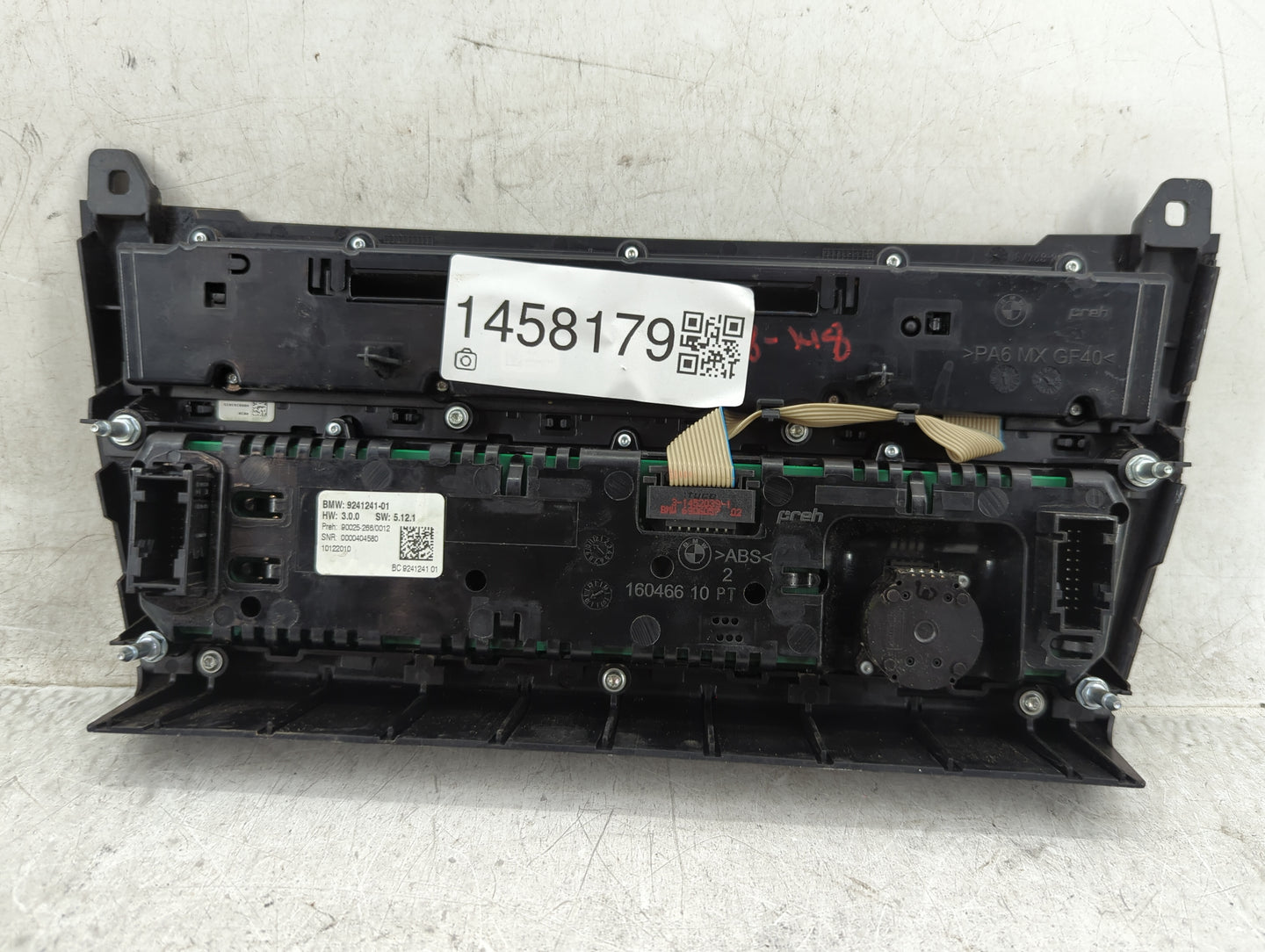 2011-2016 Bmw 550i Climate Control Module Temperature AC/Heater Replacement P/N:9241241-01 Fits Fits 2011 2012 2013 2014 201