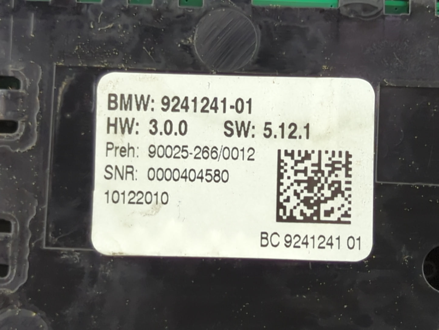 2011-2016 Bmw 550i Climate Control Module Temperature AC/Heater Replacement P/N:9241241-01 Fits Fits 2011 2012 2013 2014 201