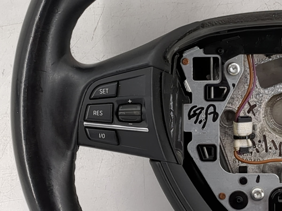 2011 Bmw 550i Steering Wheel Oem Black - Oemusedautoparts1.com