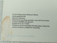 2011 Bmw 550i Owners Manual Book Guide OEM Used Auto Parts - Oemusedautoparts1.com