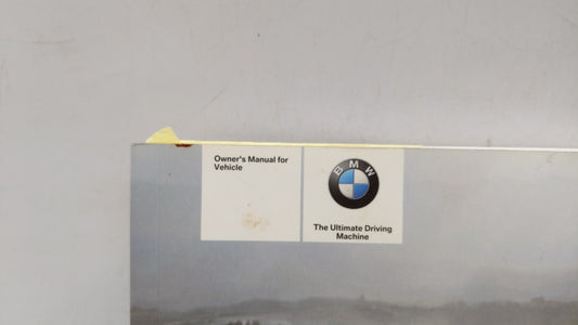 2011 Bmw 740i Owners Manual Book Guide OEM Used Auto Parts