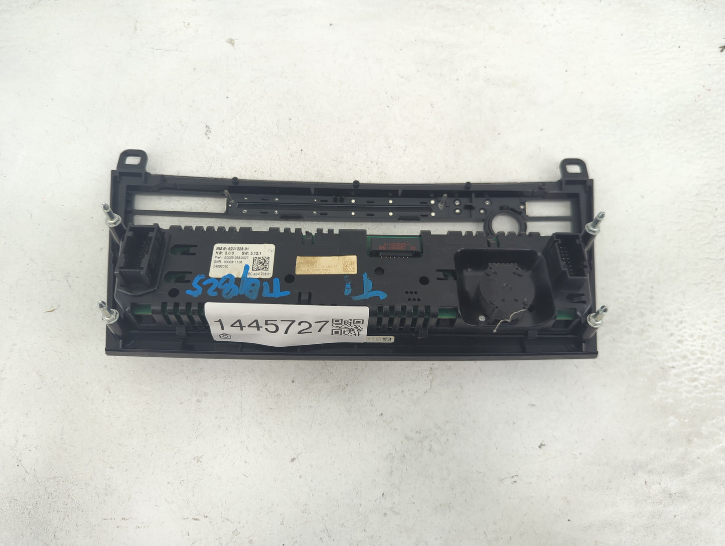 2009-2012 Bmw 750 Climate Control Module Temperature AC/Heater Replacement P/N:9241228-01 90025-258/0027 Fits OEM Used Auto 