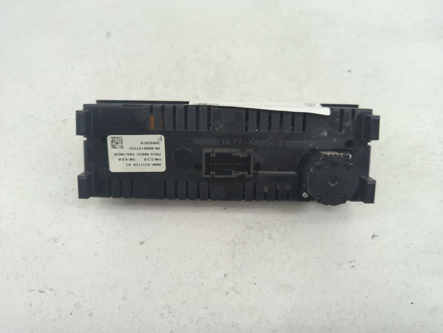 2009-2015 Bmw 750 Climate Control Module Temperature AC/Heater Replacement P/N:9237120-01 90025-284/0020 Fits OEM Used Auto 