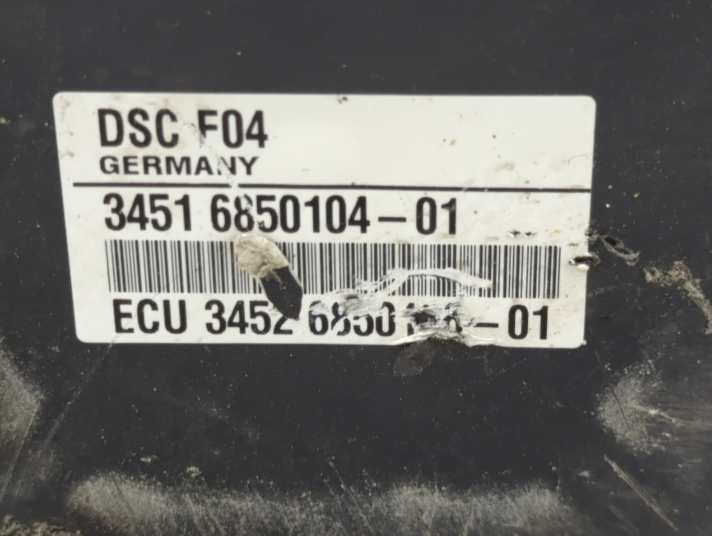2009-2012 Bmw 750 ABS Pump Control Module Replacement P/N:3451 6850104-01 3452 6850104-01 Fits Fits 2009 2010 2011 2012 2013