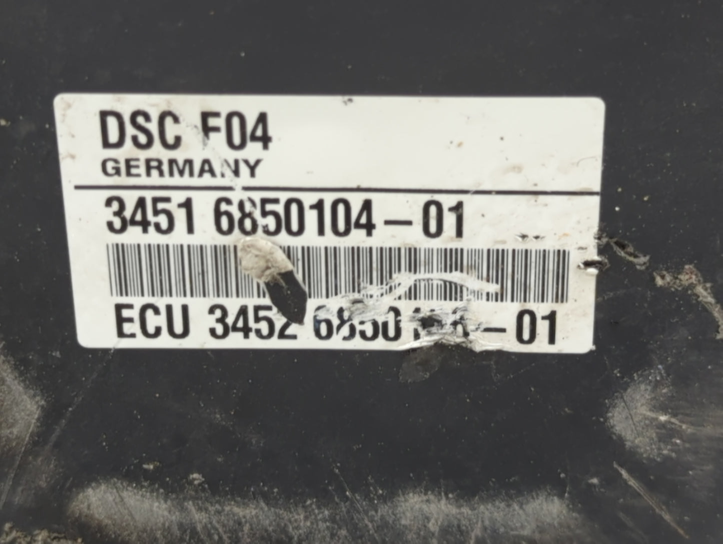 2009-2012 Bmw 750 ABS Pump Control Module Replacement P/N:3451 6850104-01 3452 6850104-01 Fits Fits 2009 2010 2011 2012 2013