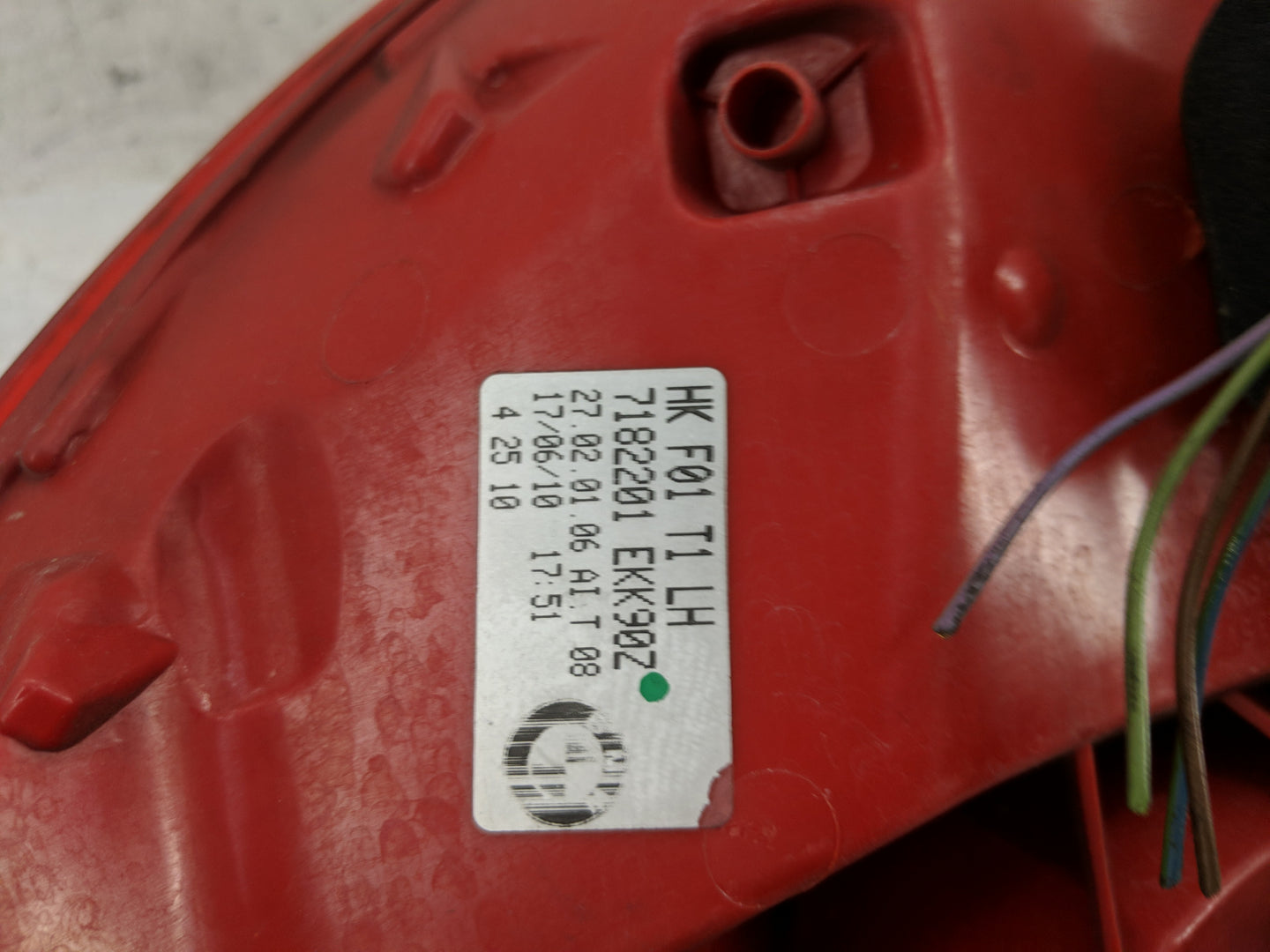 2009-2012 Bmw 750i Tail Light Assembly Driver Left OEM Fits Fits 2009 2010 2011 2012 OEM Used Auto Parts - Oemusedautoparts1