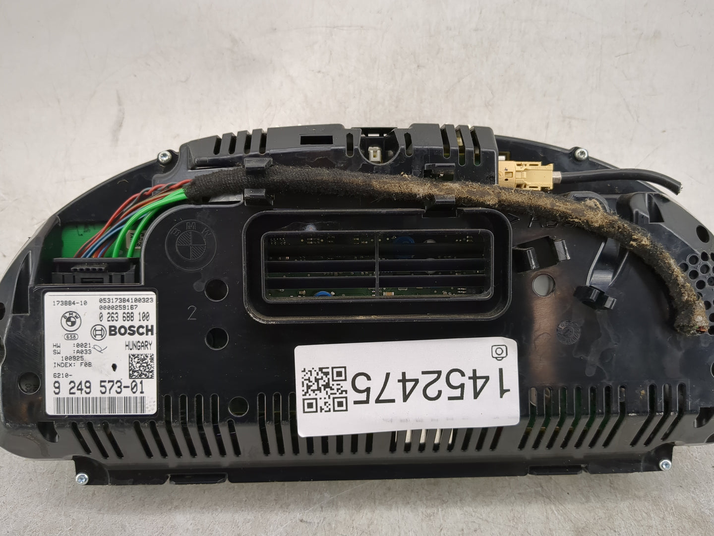 2011 Bmw 750i Instrument Cluster Speedometer Gauges P/N:0 263 688 100 9 249 573-01 Miles: Fits Fits 2010 OEM Used Auto Parts