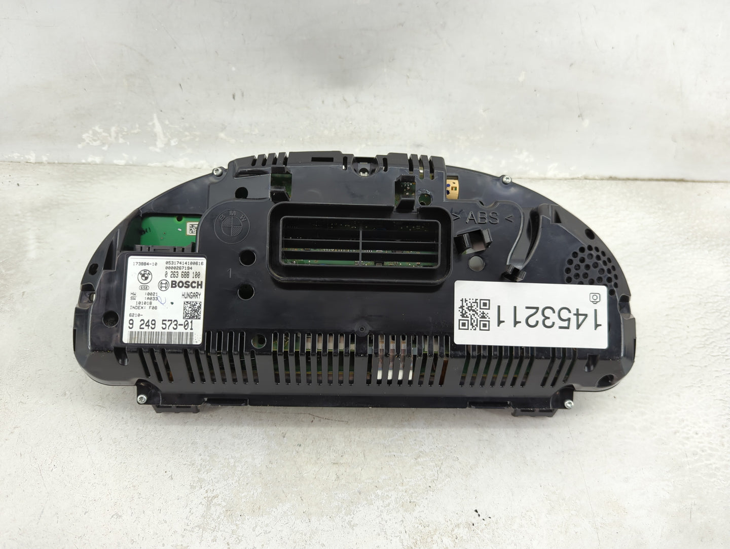 2011 Bmw 750i Instrument Cluster Speedometer Gauges P/N:0 263 688 100 9 249 573 -01 Miles: Fits Fits 2010 OEM Used Auto Part