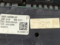 2011 Bmw 750i Climate Control Module Temperature AC/Heater Replacement P/N:75651541 9229821 Fits OEM Used Auto Parts - Oemus