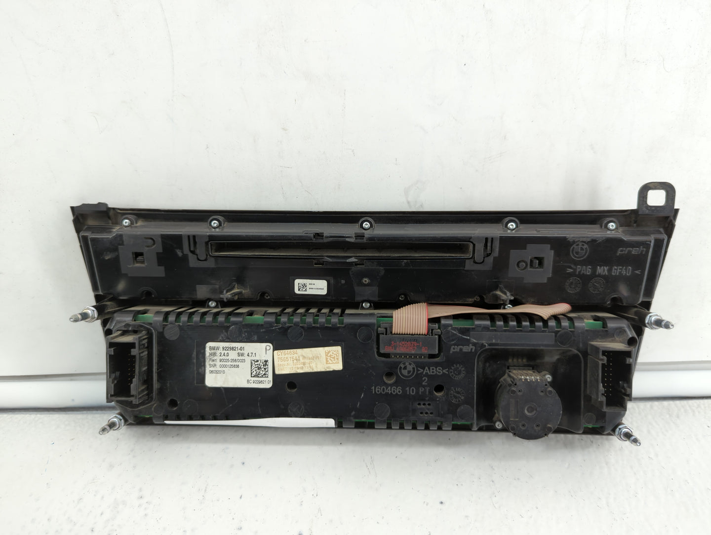 2011 Bmw 750i Climate Control Module Temperature AC/Heater Replacement P/N:75651541 9229821 Fits OEM Used Auto Parts - Oemus