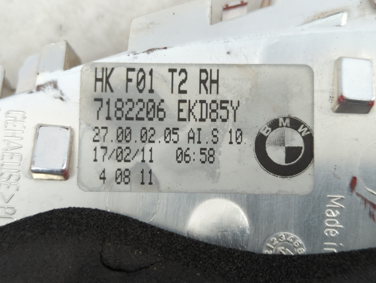 2009-2012 Bmw 750i Tail Light Assembly Passenger Right OEM Fits Fits 2009 2010 2011 2012 OEM Used Auto Parts - Oemusedautopa