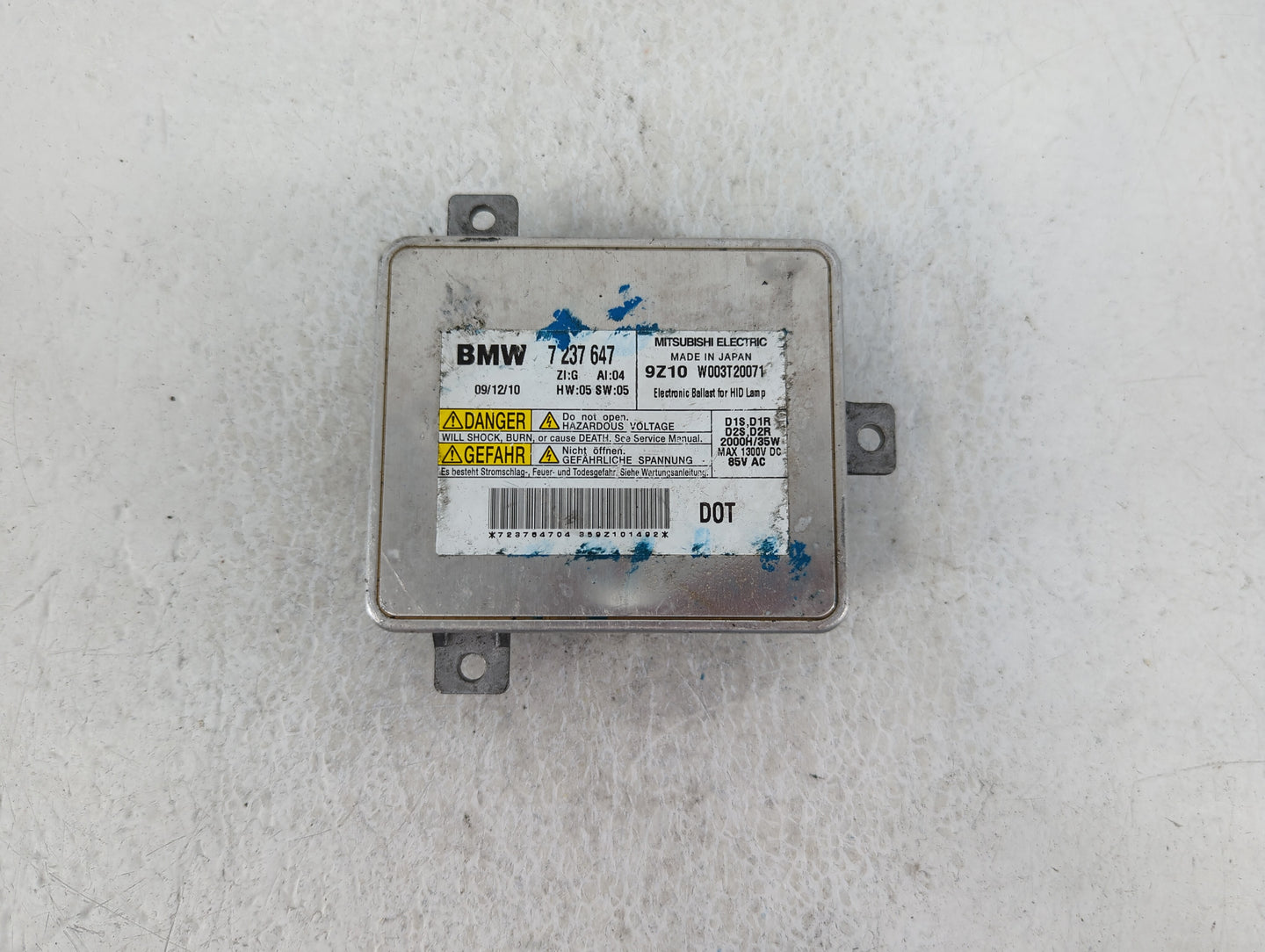 2009-2012 Bmw 750i Headlight Ballast Head Light - Oemusedautoparts1.com