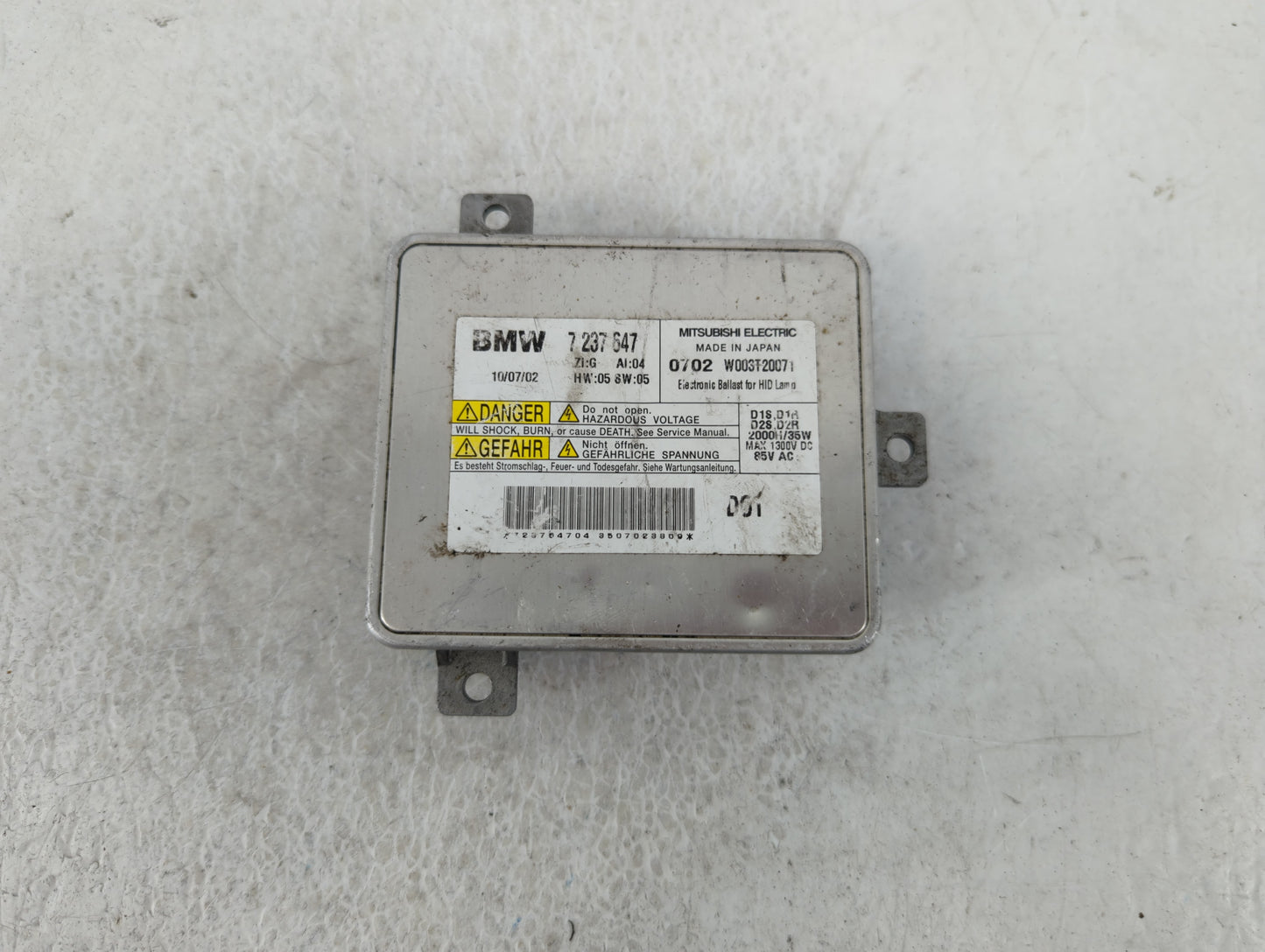 2009-2012 Bmw 750i Headlight Ballast Head Light - Oemusedautoparts1.com