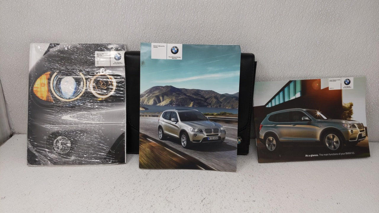 2011 Bmw X3 Owners Manual Book Guide OEM Used Auto Parts - Oemusedautoparts1.com