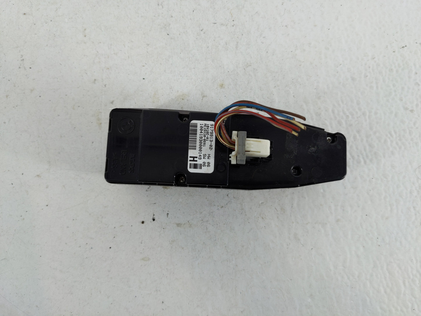 2011 Bmw X3 Master Power Window Switch Replacement Driver Side Left P/N:9179913-02 Fits OEM Used Auto Parts - Oemusedautopar