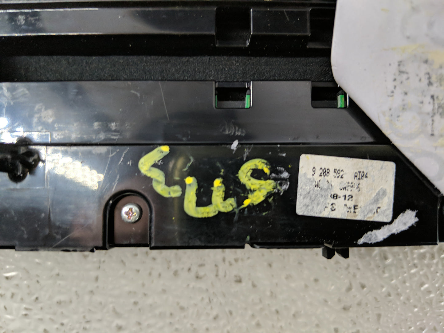 2011 Bmw X3 Radio Control Panel - Oemusedautoparts1.com