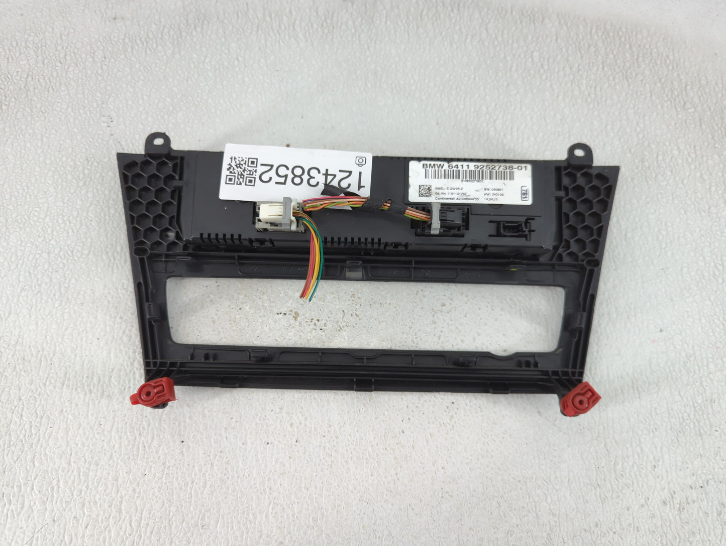 2011-2013 Bmw X3 Climate Control Module Temperature AC/Heater Replacement P/N:9252738-01 Fits Fits 2011 2012 2013 OEM Used A