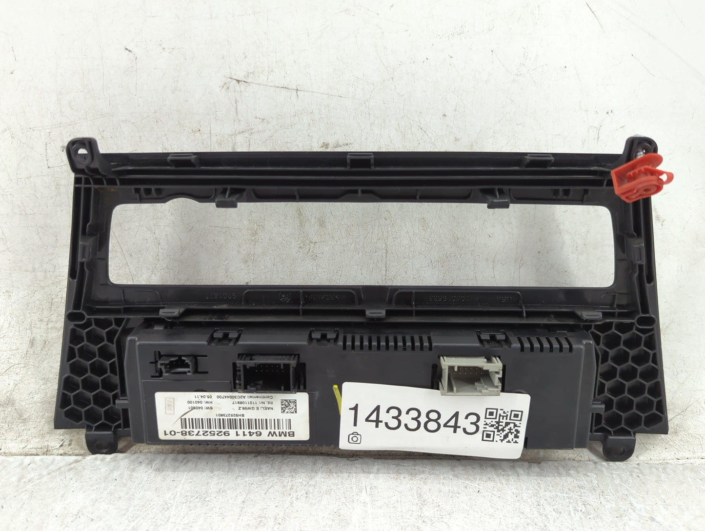 2011-2014 Bmw X3 Climate Control Module Temperature AC/Heater Replacement P/N:6411 9252738-01 A2C30044700 Fits OEM Used Auto