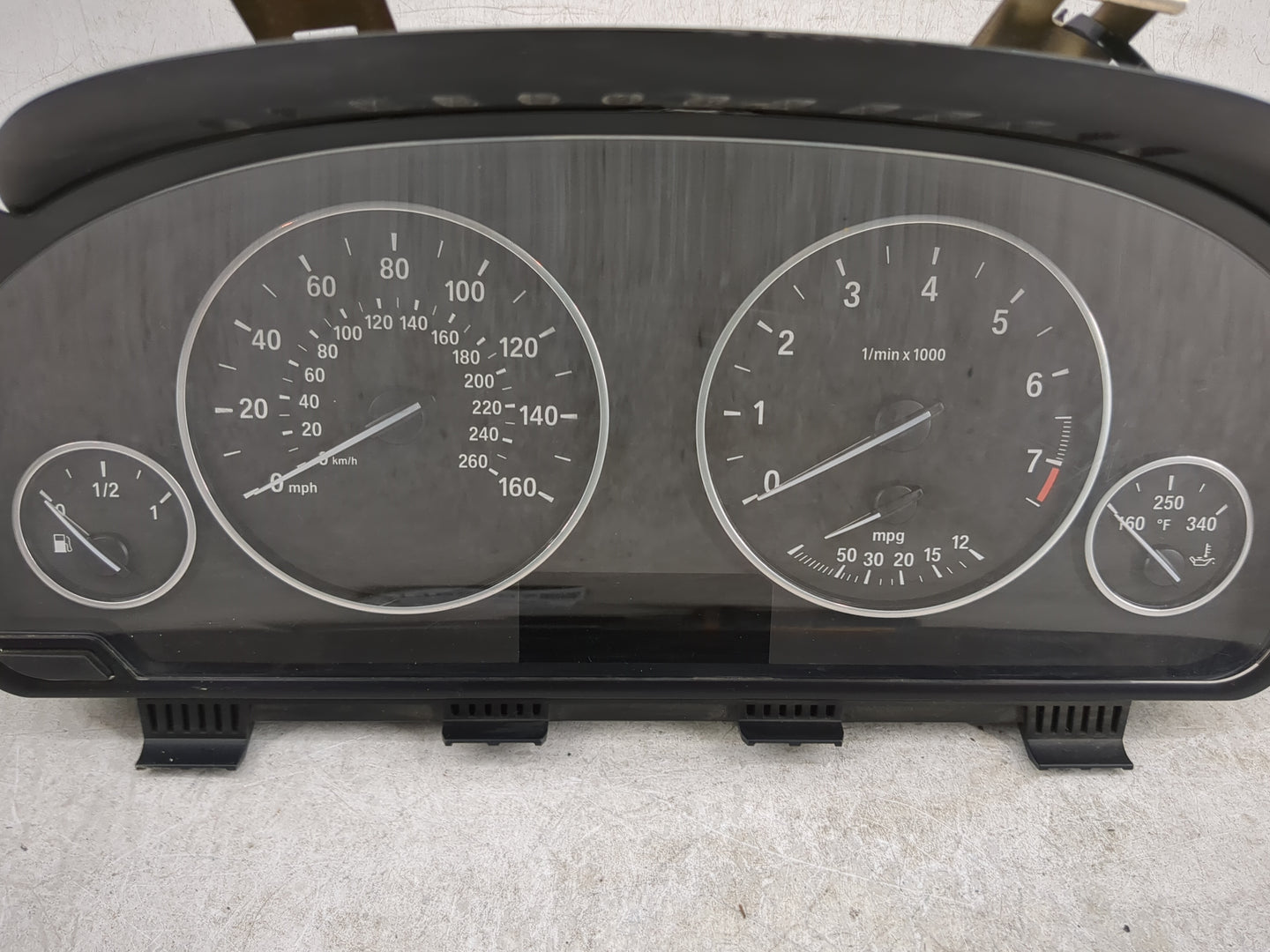 2011-2014 Bmw X3 Instrument Cluster Speedometer Gauges Miles: Fits Fits 2011 2012 2013 2014 OEM Used Auto Parts - Oemusedaut