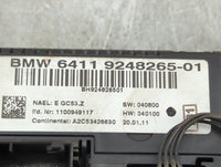 2011-2014 Bmw X3 Climate Control Module Temperature AC/Heater Replacement P/N:9248265-01 Fits Fits 2011 2012 2013 2014 OEM U
