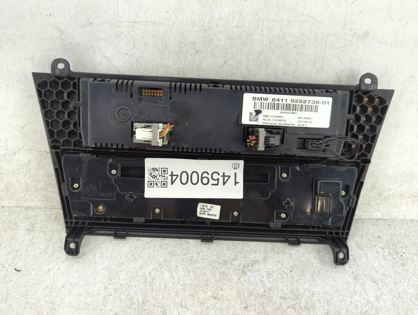 2011-2014 Bmw X3 Climate Control Module Temperature AC/Heater Replacement P/N:9252738-01 Fits Fits 2011 2012 2013 2014 OEM U