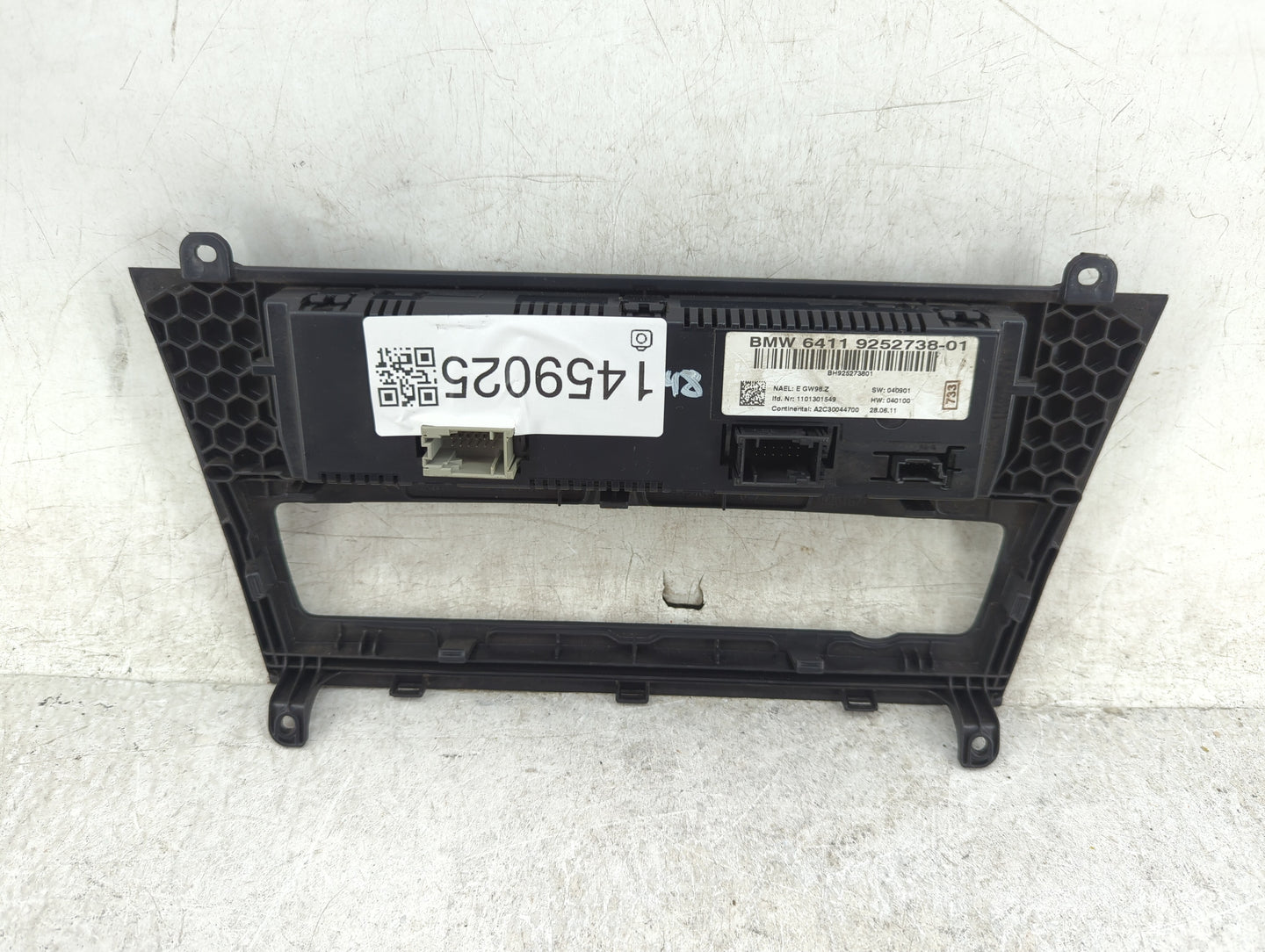 2011-2014 Bmw X3 Climate Control Module Temperature AC/Heater Replacement P/N:9252738-01 Fits Fits 2011 2012 2013 2014 OEM U