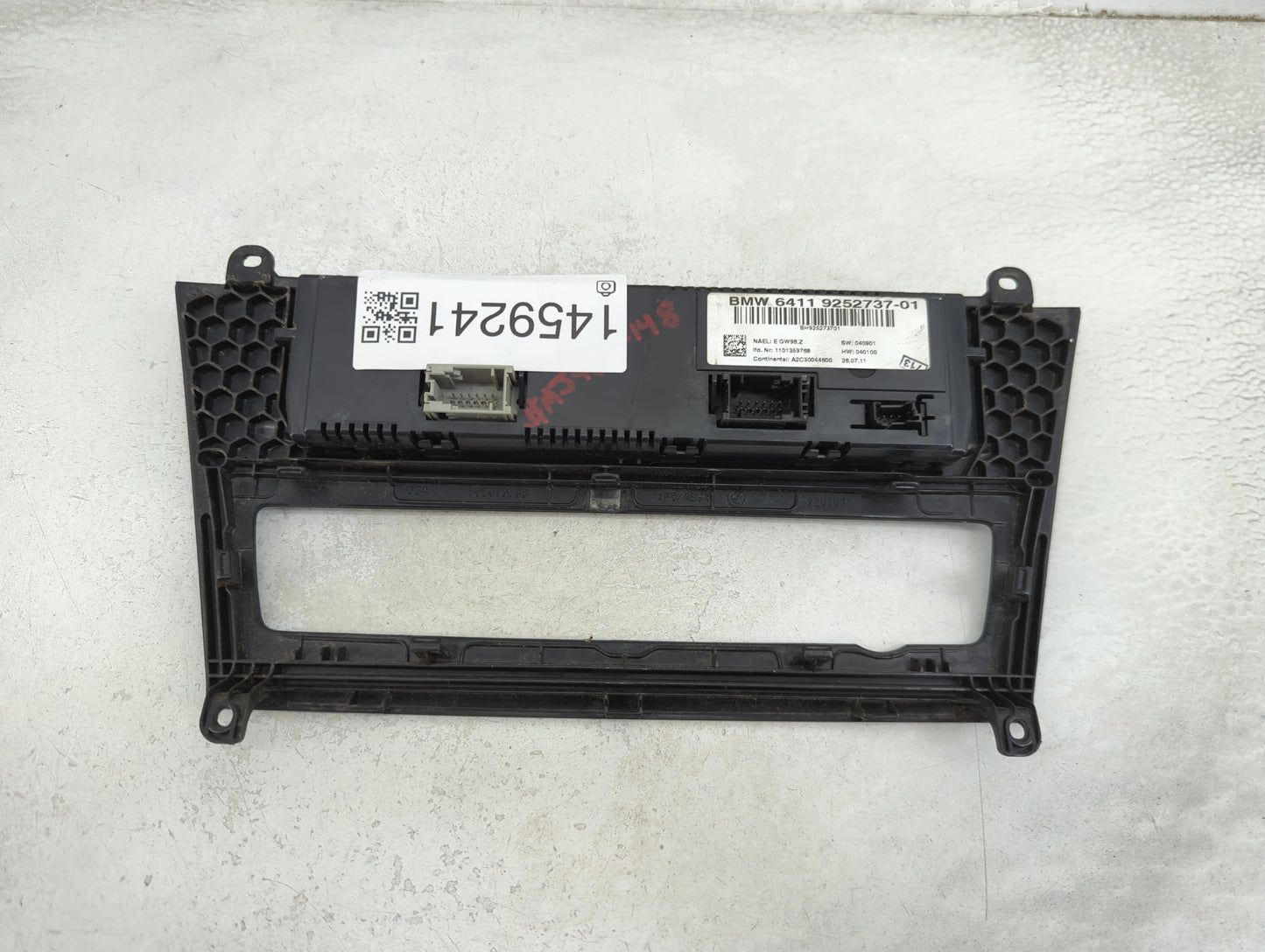 2011-2014 Bmw X3 Climate Control Module Temperature AC/Heater Replacement P/N:64119252737 1101359768 Fits Fits 2011 2012 201