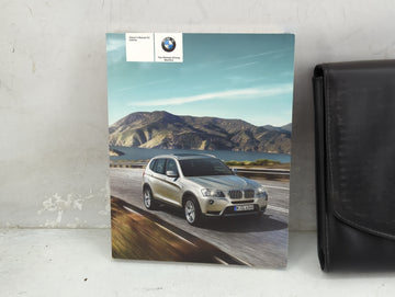 2011 Bmw X3 Owners Manual Book Guide P/N:01402606588 OEM Used Auto Parts