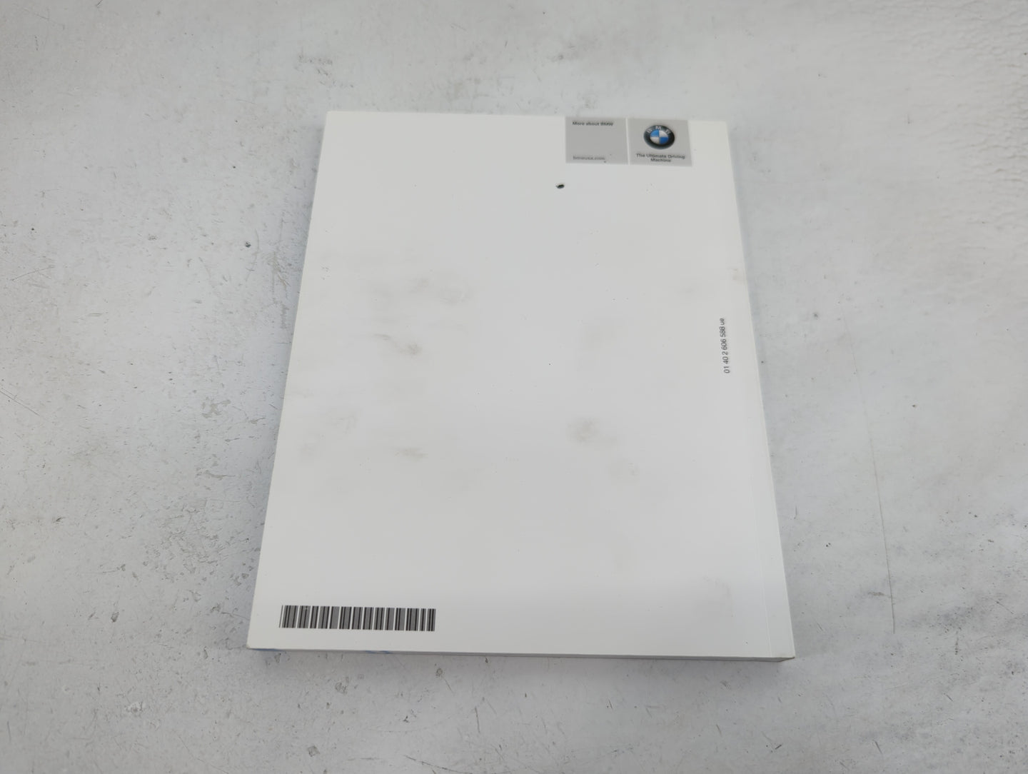 2011 Bmw X3 Owners Manual Book Guide P/N:01402606588 OEM Used Auto Parts - Oemusedautoparts1.com